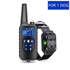 Dog Training Collar Remote Control Anti Bark Device Vibration Sound