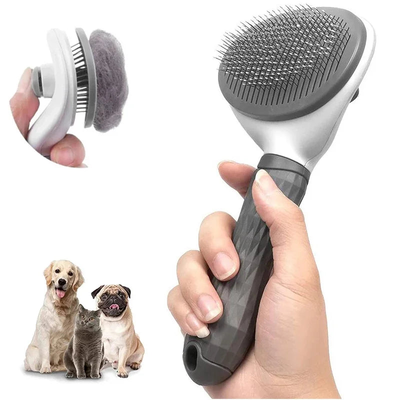 Pet Grooming Comb for Effective Hair Removal and Skin Care  petlums.com   