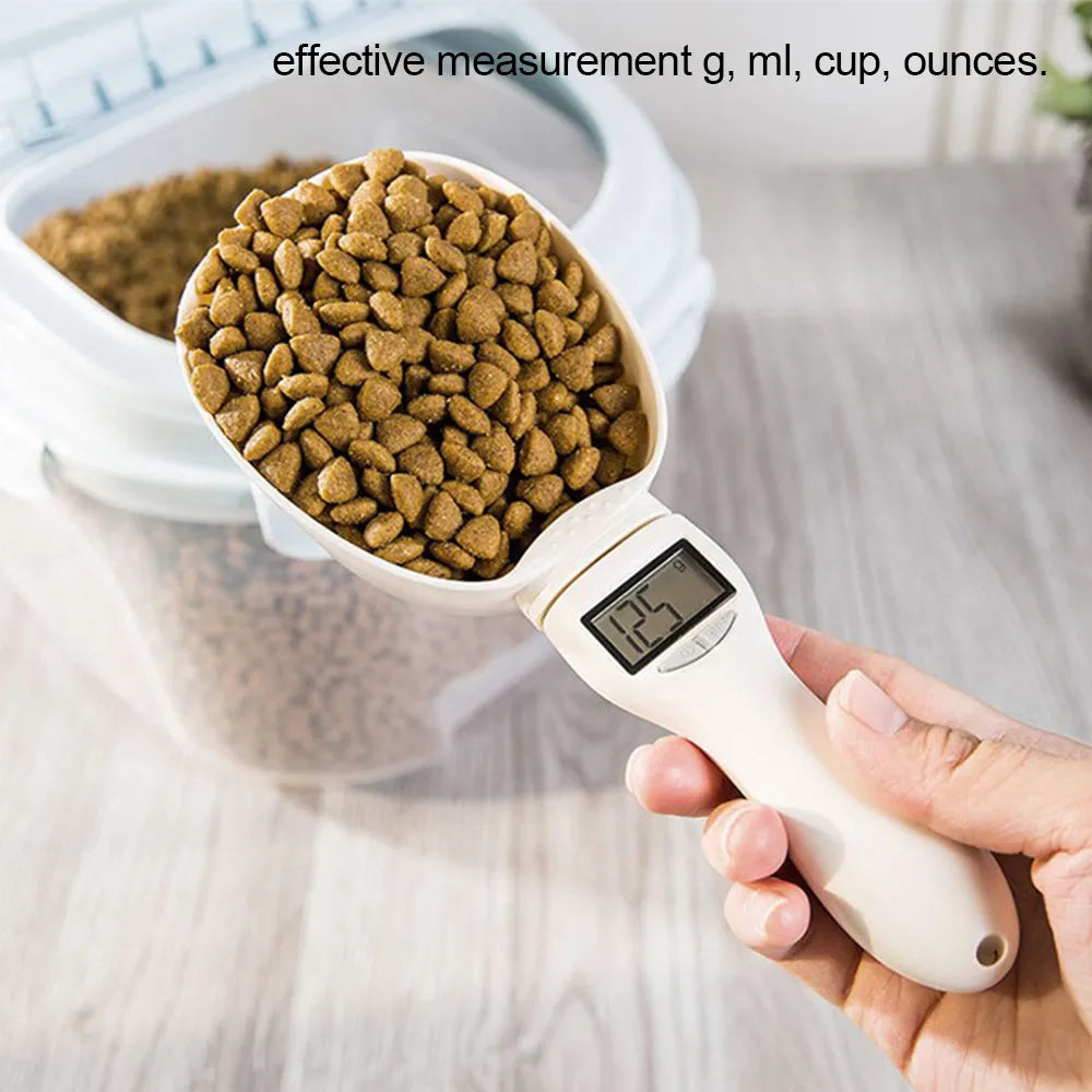 Pet Food Electronic Measuring Spoon Scale with LED Display  petlums.com Default Title  