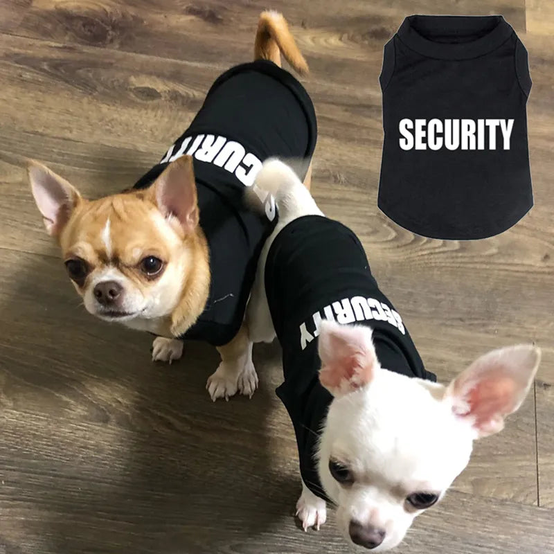 Security Vest for Small Dogs and Cats: Cool Summer Clothing with Various Colors  petlums.com   