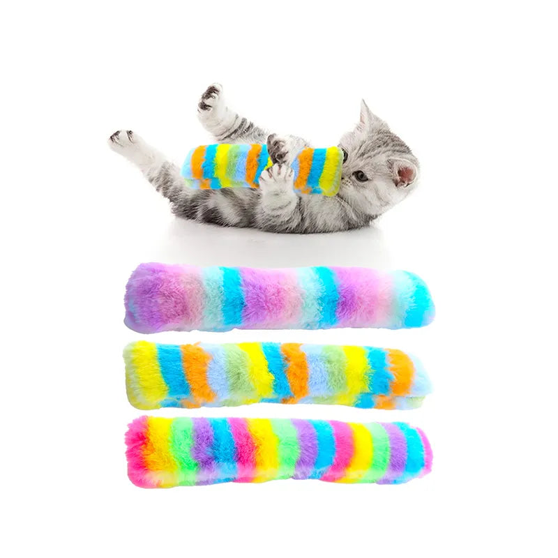 Interactive Cat Toy: Plush Pillow with Catnip, Bite Resistant & Fun Play  petlums.com   