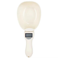 Pet Bowl Measuring Spoon Feeder Electronic Food Dispenser