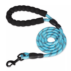 Strong Reflective Dog Leash for Small to Large Breeds: Durable, Adjustable, All Seasons