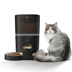 4L Pet Feeder with HD Camera: Automatic Dispenser for Cats and Dogs
