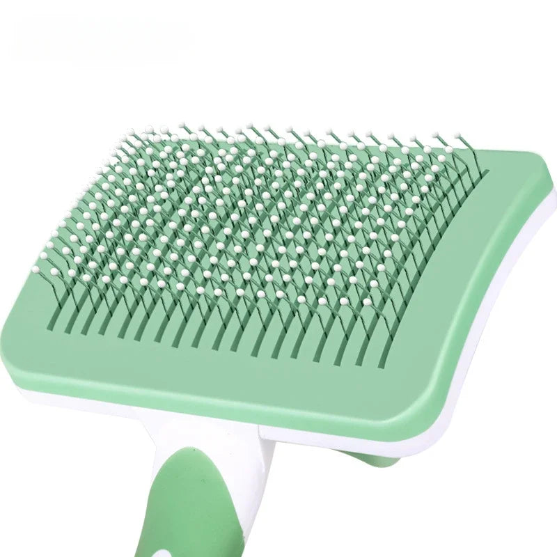 Pet Grooming Tool: Stainless Steel Needle Comb for Hair Removal and Skin Care  petlums.com   