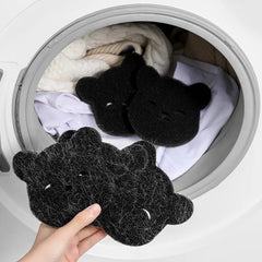 Pet Hair Remover Bear Shape Laundry Ball: Efficient Cleaning Sponge