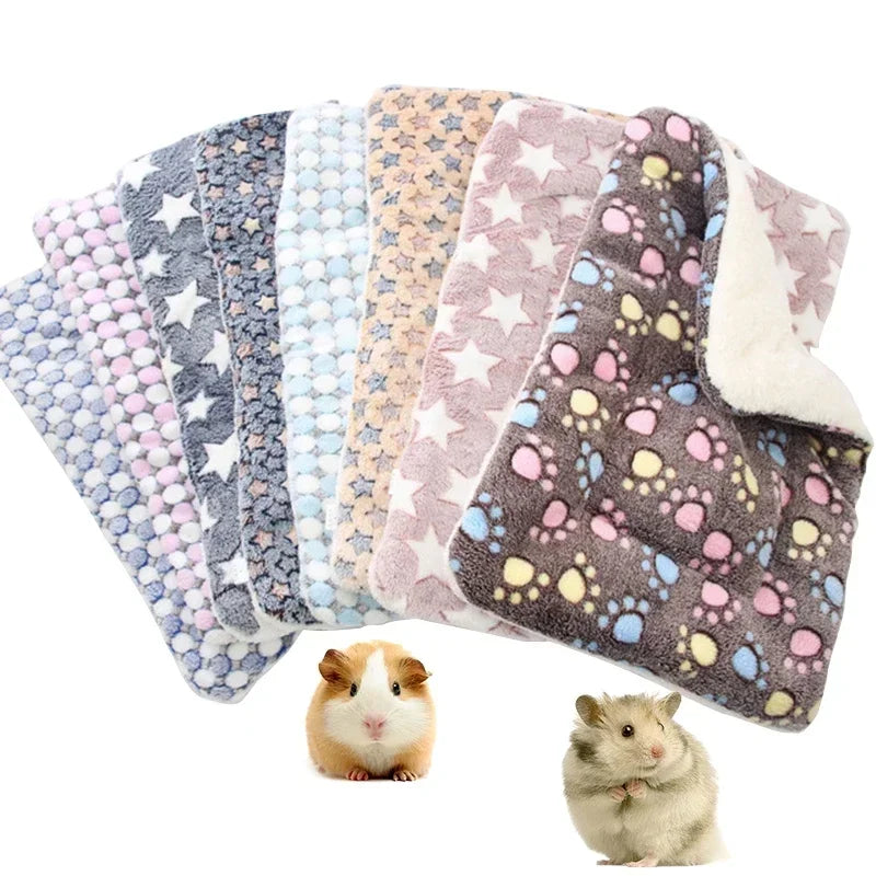 Cozy Plush Pet Mat for Small Animals: Deep Sleep, Anti-Anxiety, Warm Home  petlums.com   