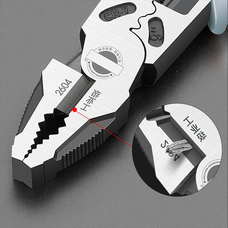 Universal Precision Wire Cutters: High-Strength Multifunctional Electrician Tool  petlums.com   