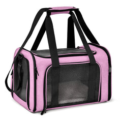 Soft-Sided Dog Cat Carrier Backpack: Airline Approved Travel Bag