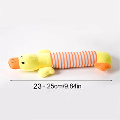 Funny Stuffingless Squeaky Dog Toy for Interactive Play