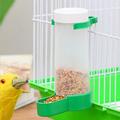 Automatic Bird Feeder Water Drinker Fountain for Pet Parrot Cage