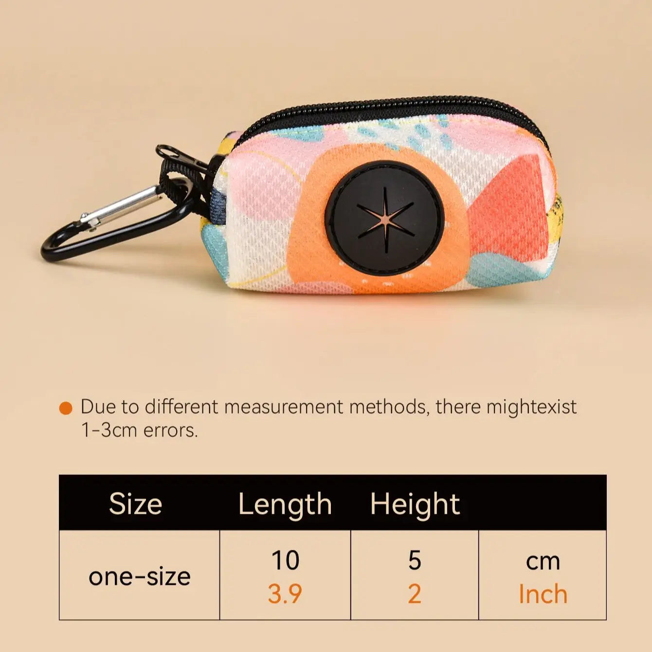 Abstract Designer Print Pet Poop Bag Dispenser: Stylish Holder & Leash Attachment  petlums.com   