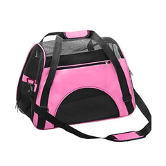Soft Cat Carrier for Traveling Pets: Portable and Comfortable Foldable Carrier