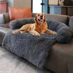 Plush Dog Bed Sofa for Large Pets: Ultimate Comfort & Joint Support