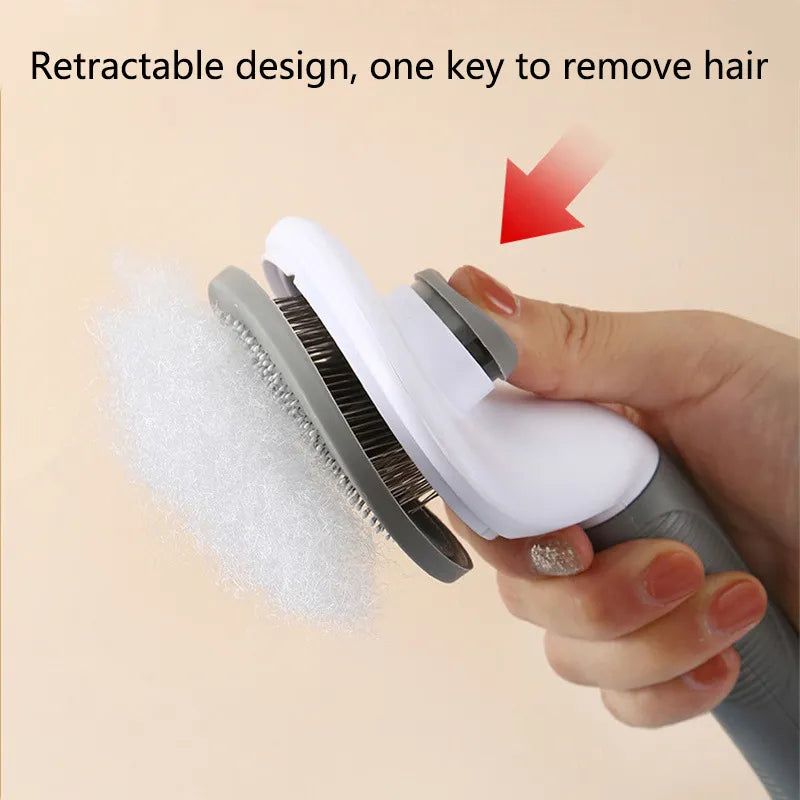 Pet Grooming Brush & Comb Set for Dogs & Cats: Stainless Steel Massage Tools  petlums.com   