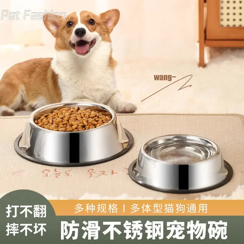 Slow Feeder Stainless Steel Dog Bowl: Healthy Eating Solution for Dogs  petlums.com   
