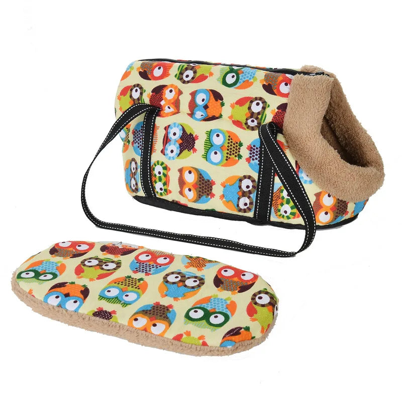 Stylish Fashion Pet Carrier: Cozy Sling Bag for Small Dogs & Cats  petlums.com   
