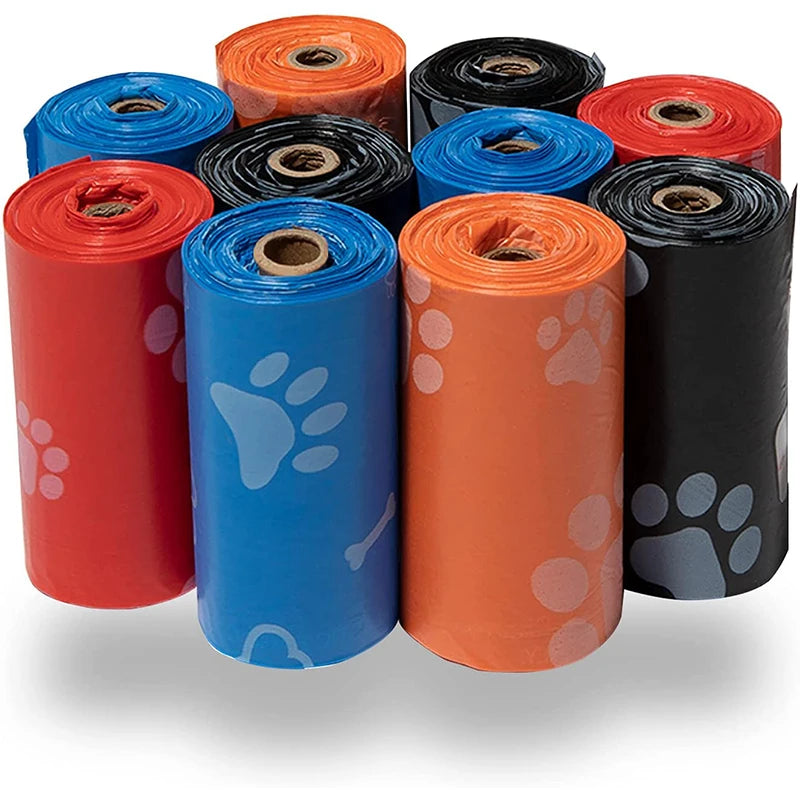 Dog Poop Bag Roll Refill - High Quality, Textured, Economical, Environment Friendly  PetLums   