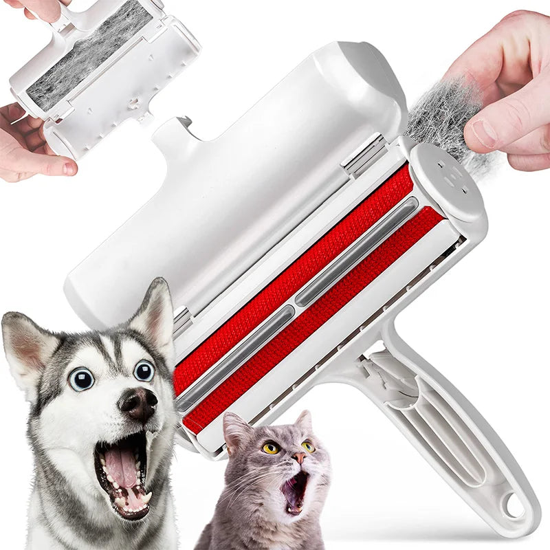 Pet Hair Roller Remover: Efficient Fur Cleaning Tool for Pet Lovers  petlums.com   