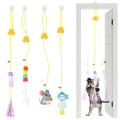 Cat Swing Toy: Interactive Hanging Teaser Rope for Healthy Playtime