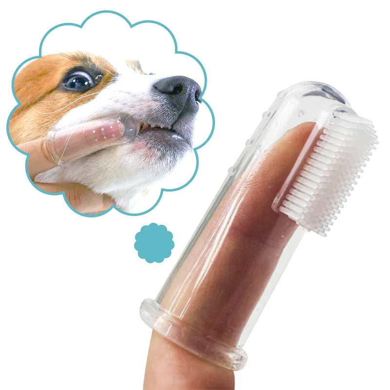 Super Soft Pet Toothbrush for Dogs and Cats: Oral Hygiene Care Tool  petlums.com   