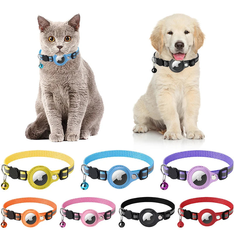 Anti-Lost Cat Collar: Waterproof Reflective Tracker for Pet Safety  petlums.com   