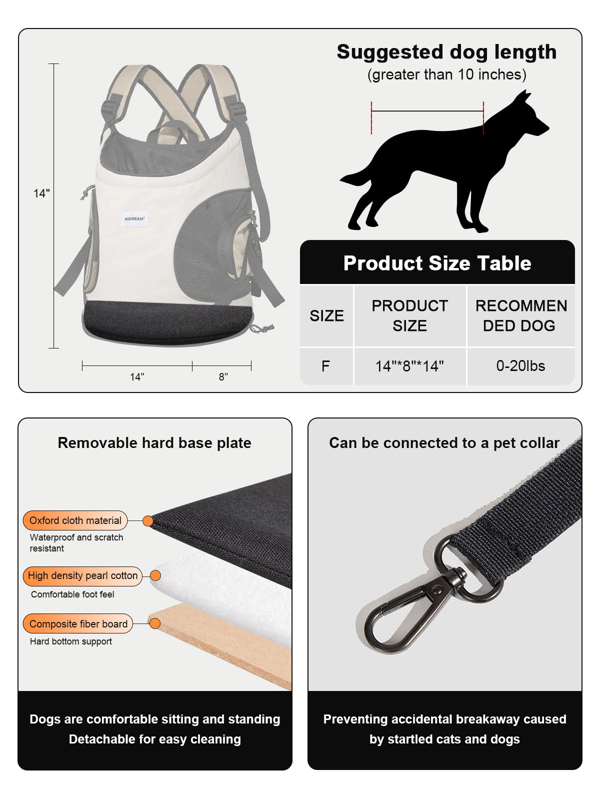 Pet Travel Sling Bag Carrier Breathable Portable Backpack Shoulder Strap  petlums.com   