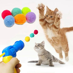 Colorful Interactive Plush Cat Toys for Playful and Healthy Cats