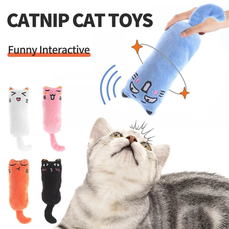 Catnip Plush Toy: Engaging Pet Playtime, Stress Relief, Interactive Fun  petlums.com   