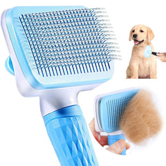 Pet Hair Grooming Brush for Long Hair Dogs - Efficient Hair Removal & Care