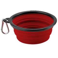 Furrybaby Large Collapsible Dog Silicone Bowl: Portable Pet Feeder for Outdoor Adventures
