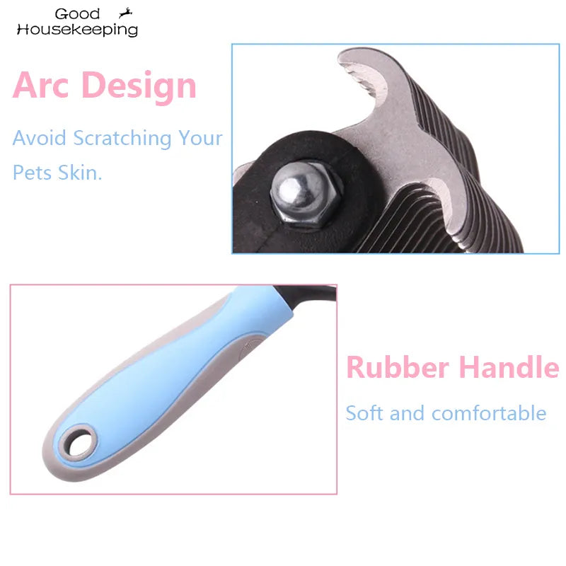 Pets Grooming Tools Hair Removal Comb Brush - Double-sided Suppliers  petlums.com   