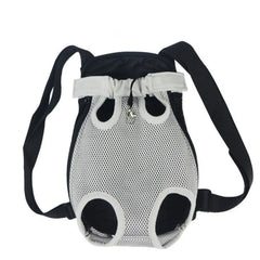 Pet Mesh Backpack Carrier: Lightweight Breathable Transport Bag