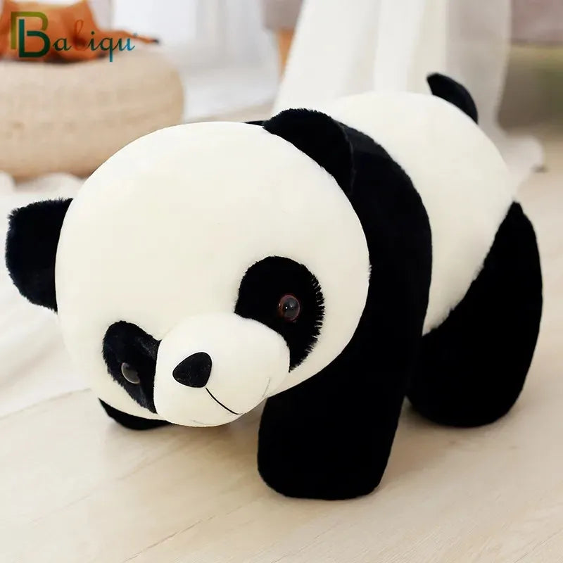 Cute Panda Plush Stuffed Animal Toy Pillow for Girls - Sweet and Safe Gift  petlums.com   