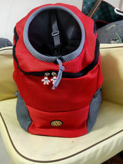 Dog Pet Backpack Carrier: Hands-Free Breathable Hiking Outdoor Adventure