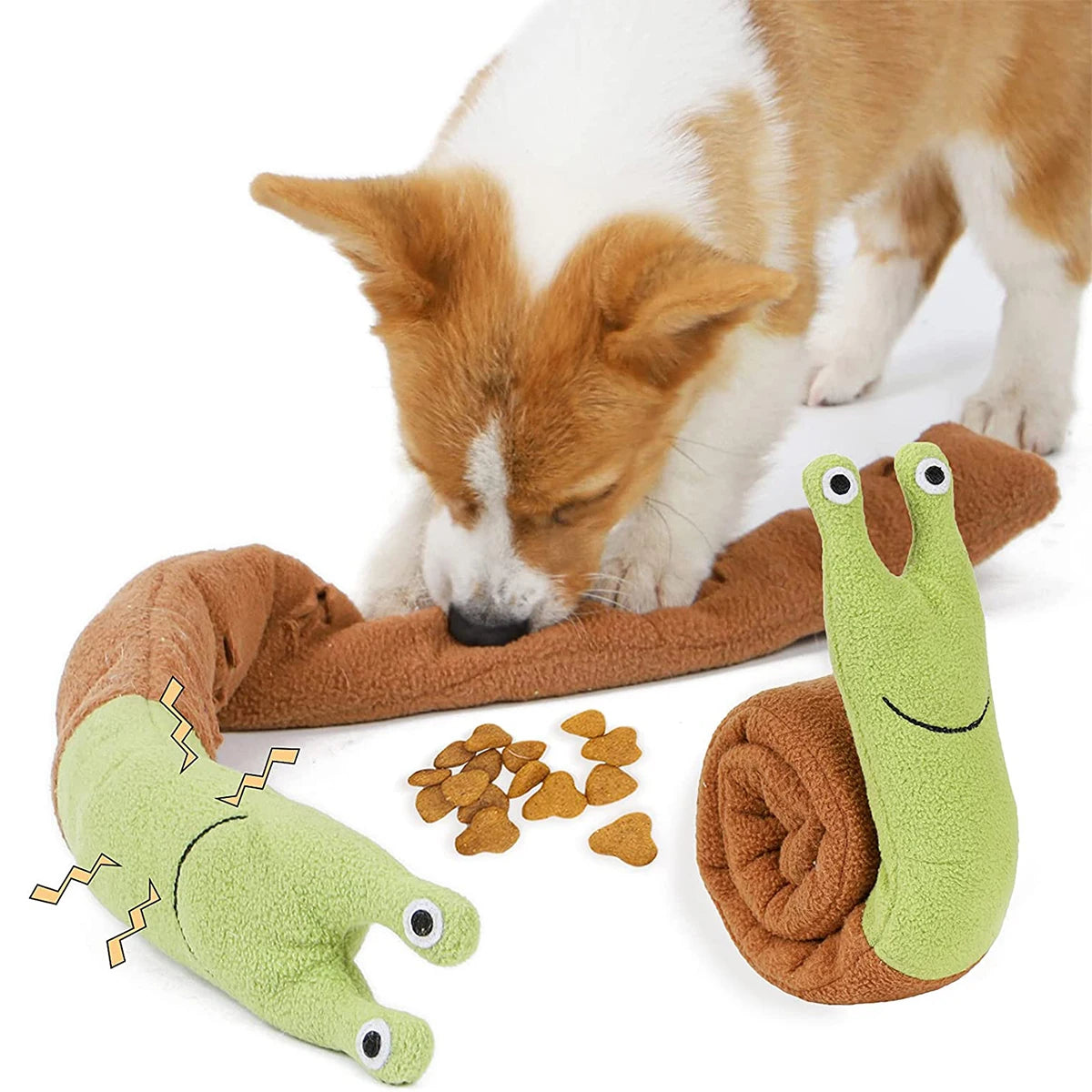 Pet Sniff Squeaky Dog Toy: Interactive Foraging & Training - Soft Teething Aid  petlums.com Default Title  