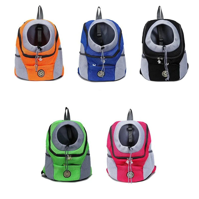 Pet Dog Carrier Backpack: Durable Breathable Front Bag & Mesh Carrier  petlums.com   