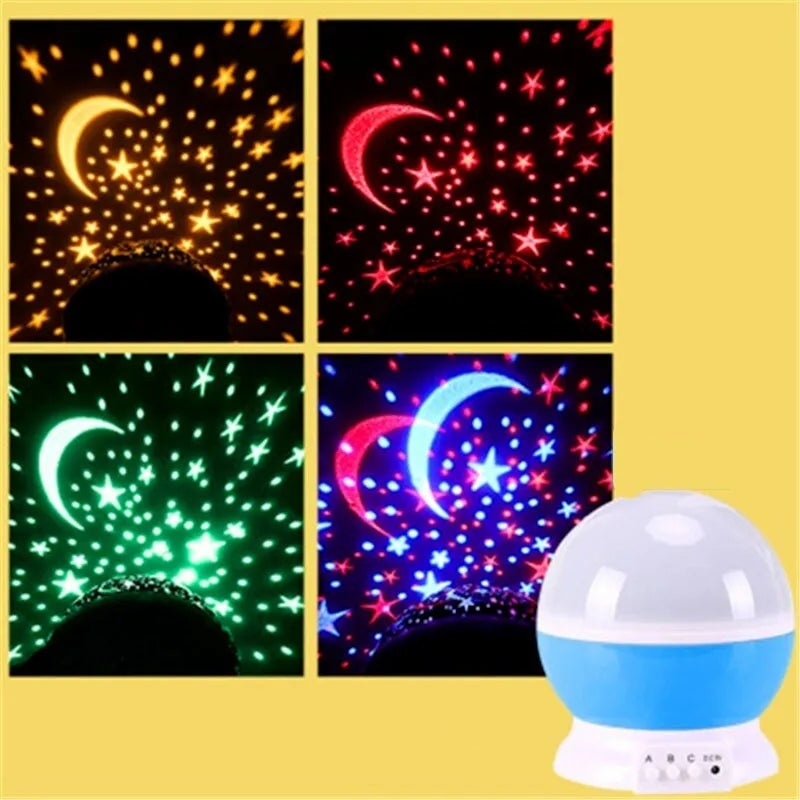 Starry Sky Projector Night Light - Galaxy Bedroom Decoration & Kids Gift  petlums.com   