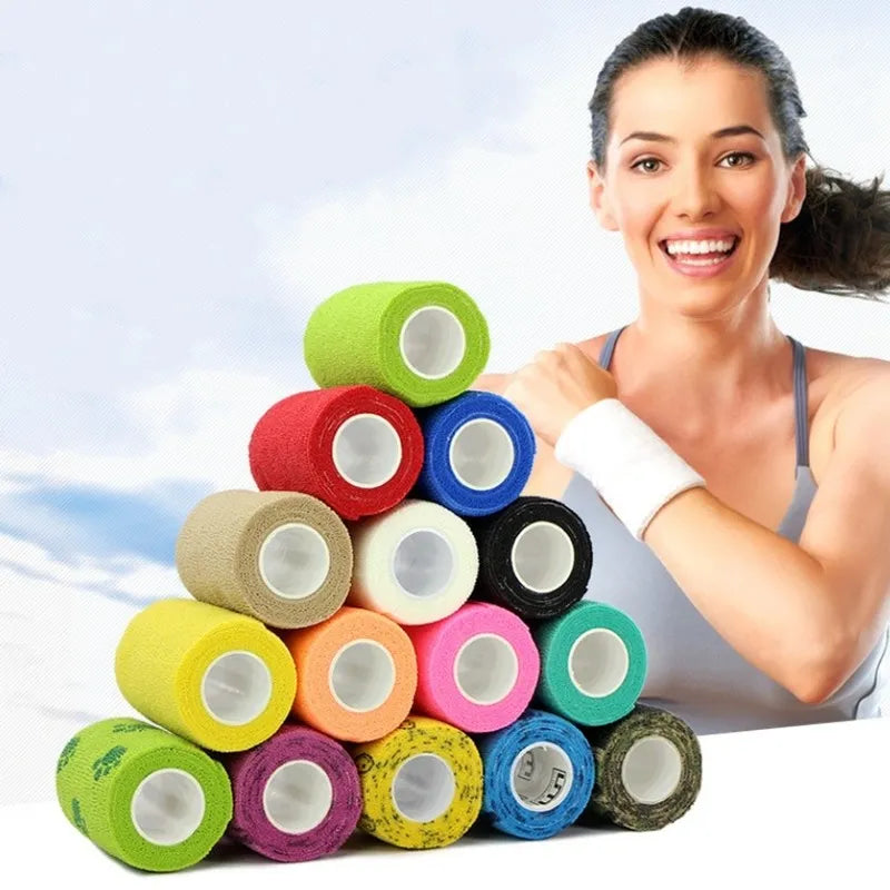 Waterproof Self Adhesive Muscle Therapy Tape: Prevent Injury & Support Joints  petlums.com   