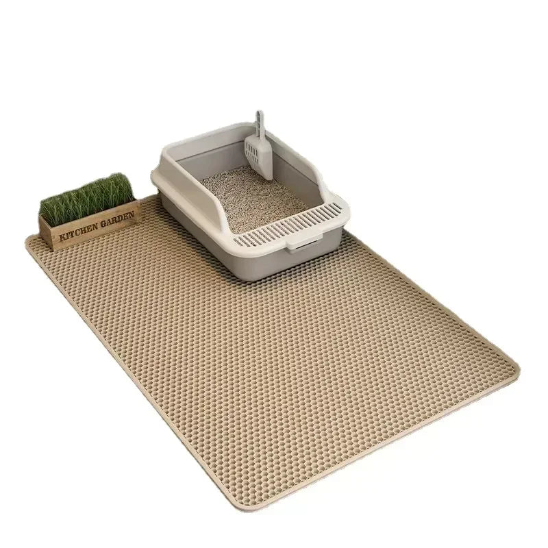 Cat Litter Mat: Double-layer Non-slip Filter Mat, Wear Resistant, Free Shipping  My Store   